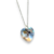 Imagen de Dije Plata Swarovski Corazon Shimmer 14 mm cod4512