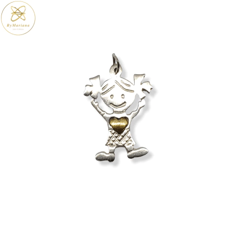 Dije Plata Y Oro Nena cod1754