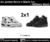 2x1 Air Jordan Retro 4 Black Cat + Military Black - comprar online