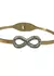 Esclava Infinito Dorada - Accesorios CM Mayorista
