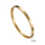 Bracelete em Aço Inox Personalizável Dourado - comprar online