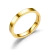 Anel Aço Inox Dourado Square 4 mm - comprar online