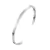 Cuff Slim Silver Aço Inox - comprar online