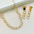 Kit Elos Dourado Colar e Brinco Rosélia - comprar online