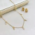 Kit Mell de Muon Melli Dourado Colar e Brincos - comprar online