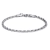 Pulseira Trançada Cordão Torcido Aço Inox Elo Corda - comprar online