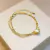 Pulseira Dourada pérola Anita Borges - comprar online