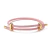 Pulseira Minimalista Rosa Ajustável - comprar online