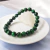 Pulseira Pedra Olho de Tigre Verde