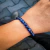 Pulseira Pedra Natural Olho de Tigre Azul - Vorax - A Maior Variedade de Acessórios Masculinos