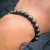 Pulseira Pedra Natural Pirita - Vorax - A Maior Variedade de Acessórios Masculinos