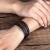Pulseira Masculina Veneza Couro Marrom