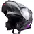 CAPACETE TEXX ESCAMOTEÁVEL GLADIATOR V3 MAKEN - CINZA ROSA BRILHO