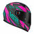 LS2 CAPACETE FF358 DRAZE GREY/GREEN/PINK 56/S