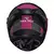 CAPACETE VOLT ABSTRAK MATTE BLK/PINK