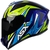 CAPACETE DRAKEN VECTOR BRILHO AZUL/AMARELO/CINZA - comprar online