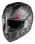 PEELS CAPACETE ICON FAST PRETO FOSCO / VERMELHO