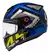 PEELS CAPACETE ICON 23 TRACK AZ MET / PRATA - comprar online