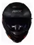 CAPACETE ASX EAGLE SV SOLID FOSCO PRETO/GRAFITE/VERMELHO - FC MOTO PEÇAS