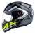 PEELS CAPACETE ICON 23 TRACK CINZA / PRATA - FC MOTO PEÇAS