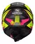 Imagem do NORISK CAPACETE RAZOR SPEEDMAX MATTE BLACK HV YELLOW / PINK