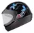 CAPACETE AUTOMATICO BORBOLETA PT/AZUL - comprar online