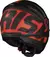 Imagem do NORISK CAPACETE RAZOR FULL MATTE BLACK / RED