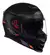 CAPACETE ASX EAGLE SV SOLID FOSCO PRETO/GRAFITE/VERMELHO - loja online
