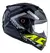 PEELS CAPACETE ICON 23 TRACK CINZA / PRATA na internet