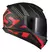 NORISK CAPACETE RAZOR FULL MATTE BLACK / RED