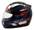 CAPACETE NEW FIT CONTROL PRETO/AZUL - FC MOTO PEÇAS