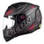 Imagem do PEELS CAPACETE ICON FAST PRETO FOSCO / VERMELHO