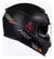 CAPACETE ASX EAGLE SV SOLID FOSCO PRETO/GRAFITE/VERMELHO