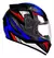 EBF CAPACETE NEW SPARK FLASH /PTO/AZUL - FC MOTO PEÇAS