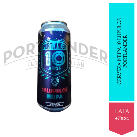 Cerveza 10 Lupulos NEIPA 473cc