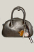 Bolsa Baguete Charme Feminina Fashion Cinza