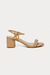 Cibele - Sandália Salto Bloco Feminina Bege - AdrianaK - Sapatos incríveis te levam a lugares incríveis