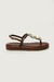 Mia - Papete Aplicação Feminina Marrom - comprar online
