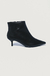 Nieli - Bota Cano Baixo Salto Fino Baixo Feminina Preto - comprar online