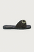Berenice - Rasteira Fivela Boho Camurça Feminina Marrom - comprar online