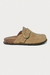 Veronica - Clog Camurça Bege - comprar online