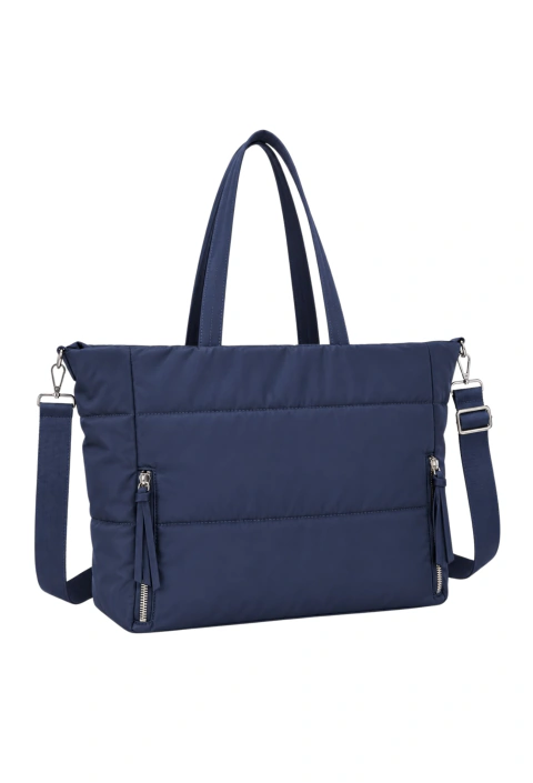 AK26 – Bolsa Estruturada Feminina Duas Alças Azul