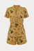 Lady - Pijama Viscose Pote de Mel Adrianak Amarelo - comprar online