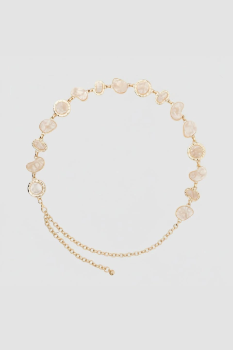 Manu - Cinto Pedra Feminino Perolado