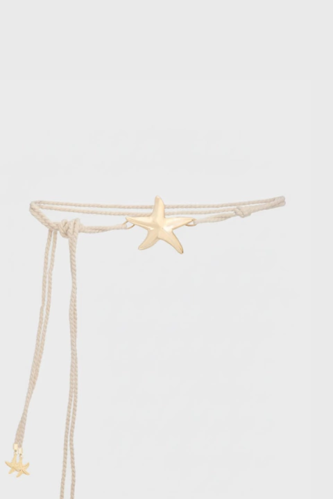 Estrela - Cinto Cordão Dourado