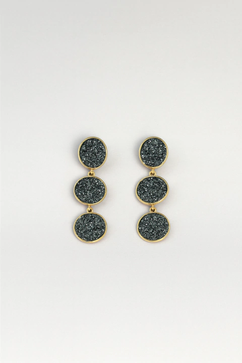 Carla - Brinco Feminino Prateado - comprar online