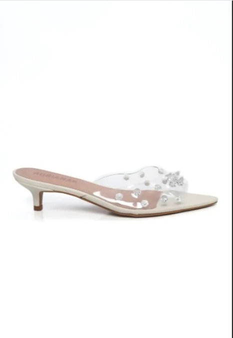 Tamanco Cristal Off White