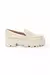 Mocassim Tratorado Mirella Off White