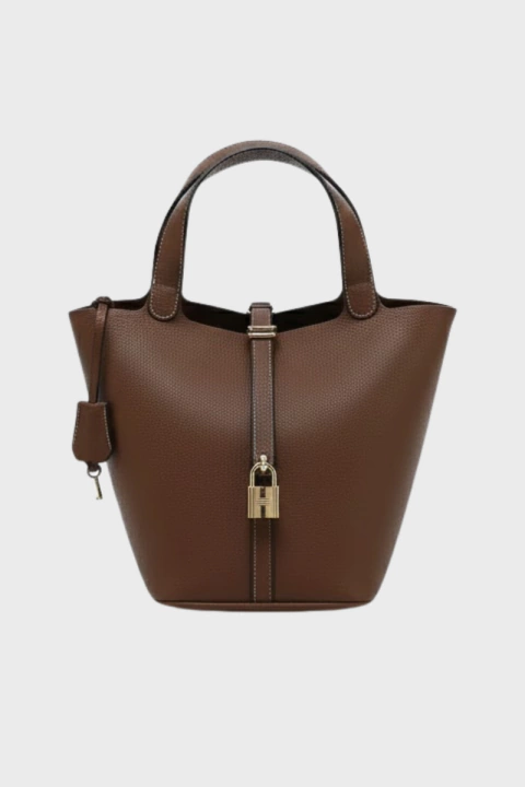 Sara - Bolsa Alça Ajustável Feminina Marrom