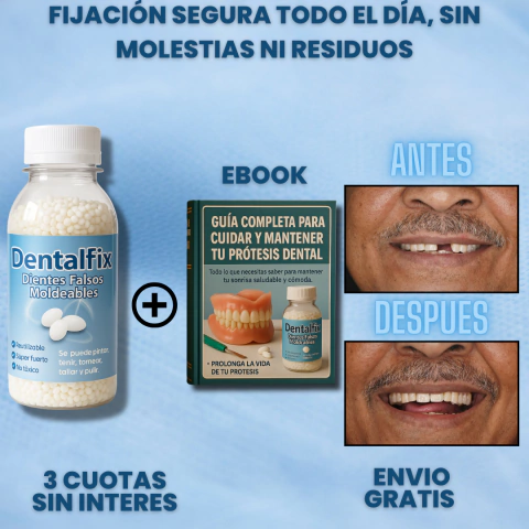 Oferta 2x1 Dentafix + Ebook Guia para cuidar tu dentadura - comprar online